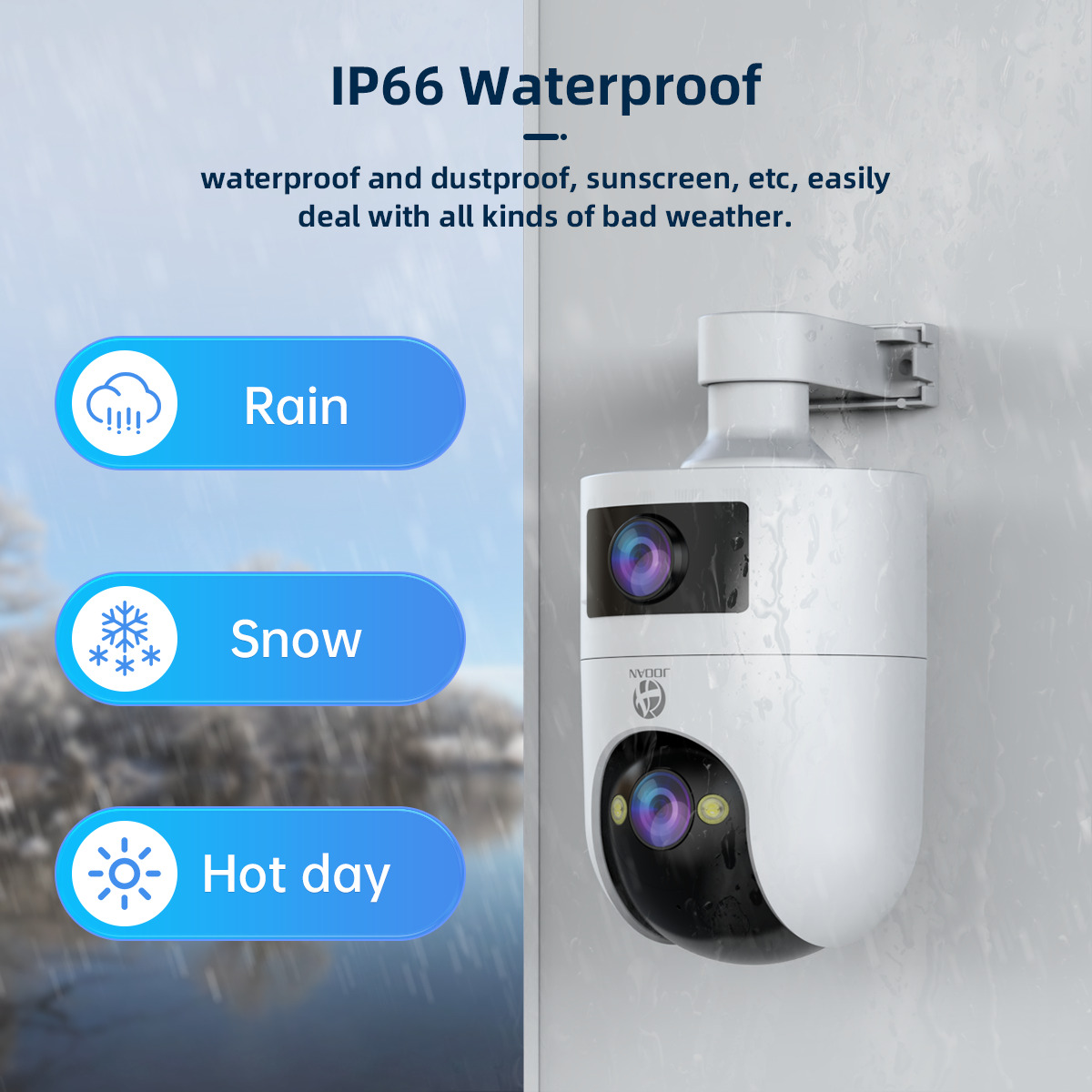Cámara IP 4K PTZ para exterior - Home Cinema Outdoor reseña y precio